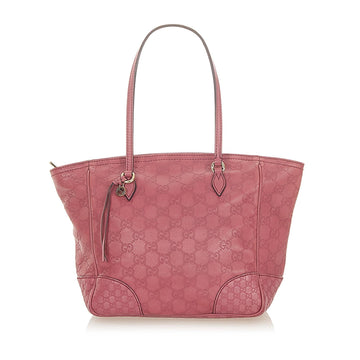 Gucci Guccissima Bree Leather Tote Bag (SHG-19167)