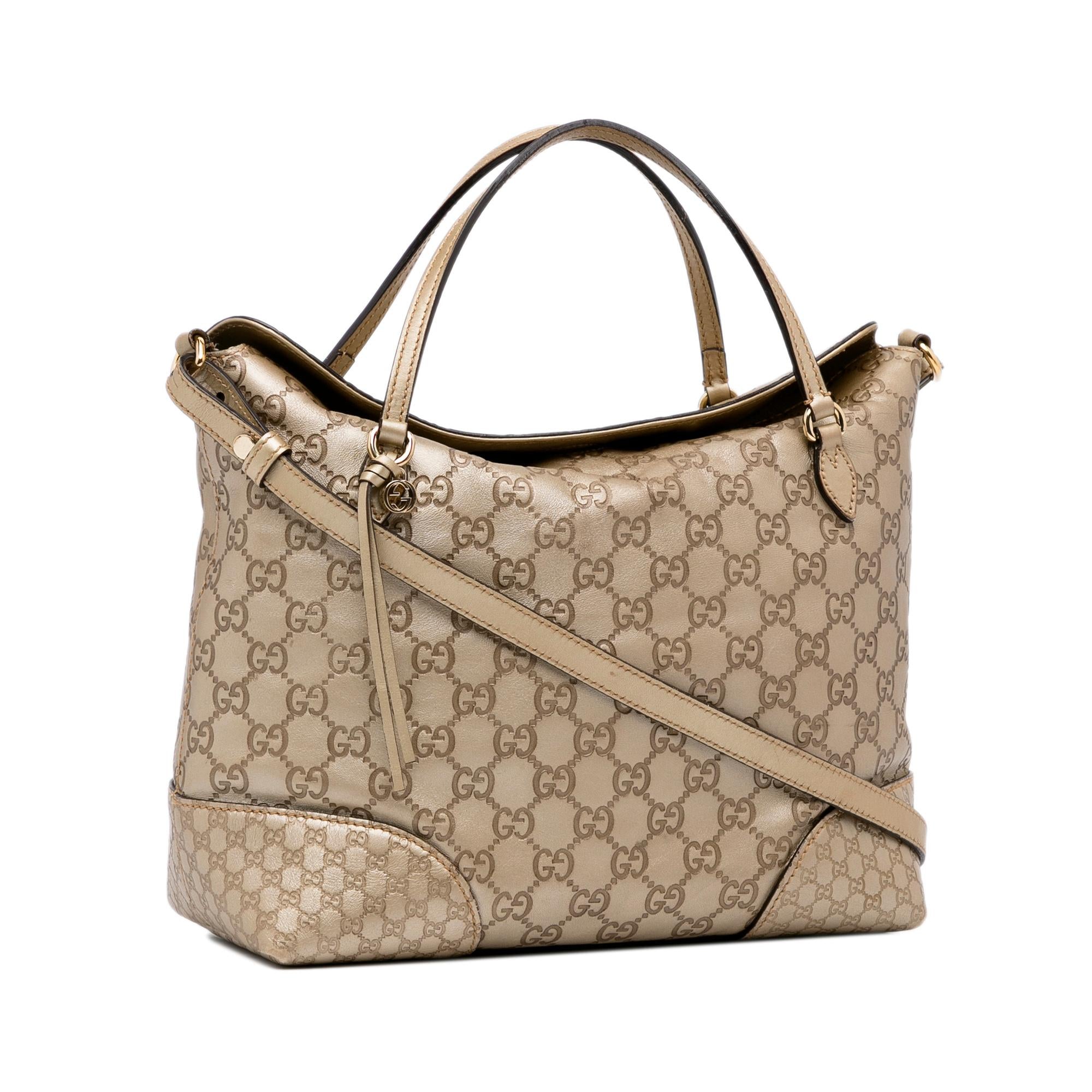 Gucci Guccissima Bree Satchel (SHG-3hd0xw)