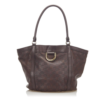 Gucci Guccissima Leather Abbey Tote Bag (SHG-18774)