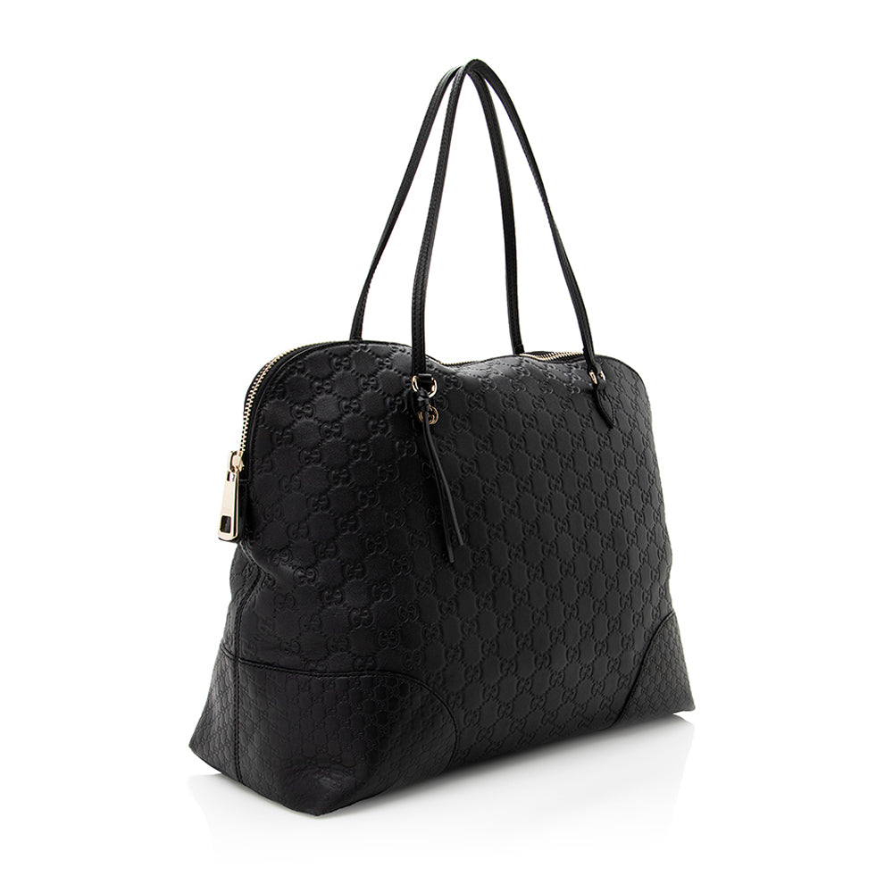 Gucci Guccissima Leather Bree Medium Tote