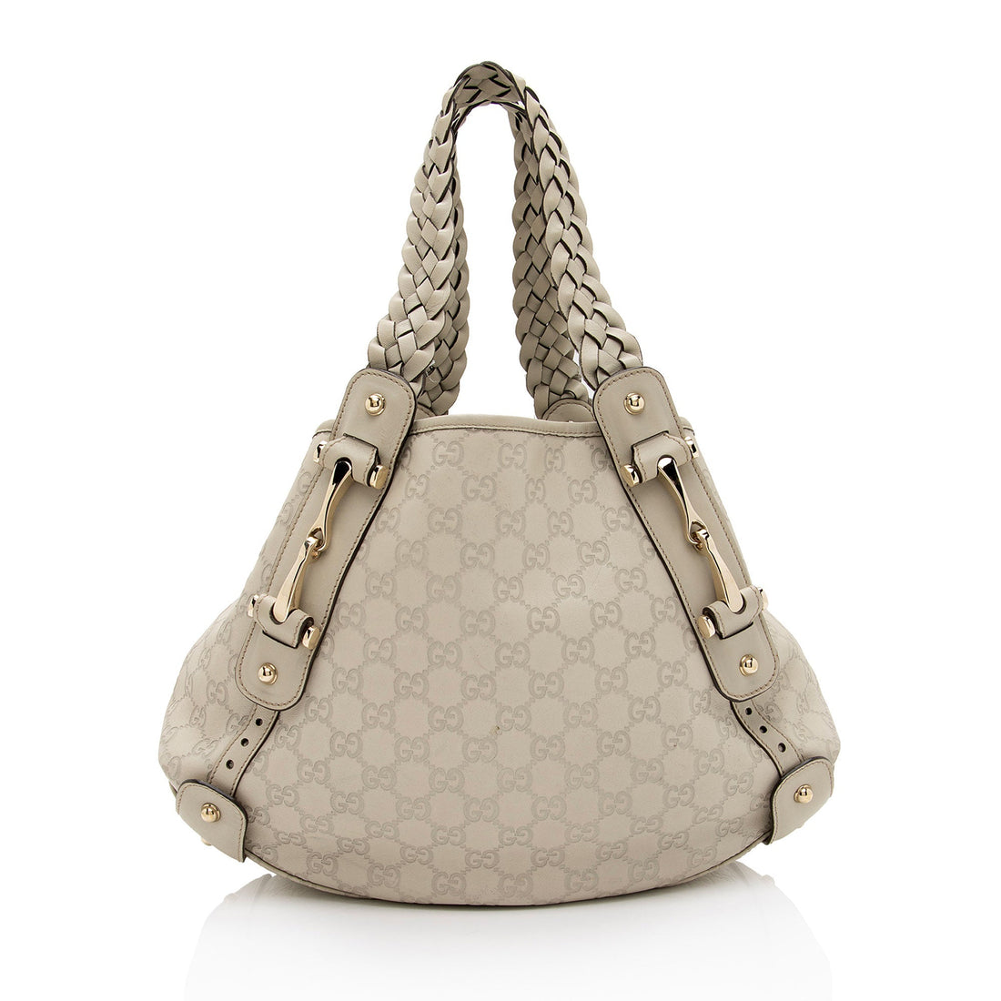 Gucci Guccissima Leather Pelham Small Shoulder Bag (SHF-qiecoD)