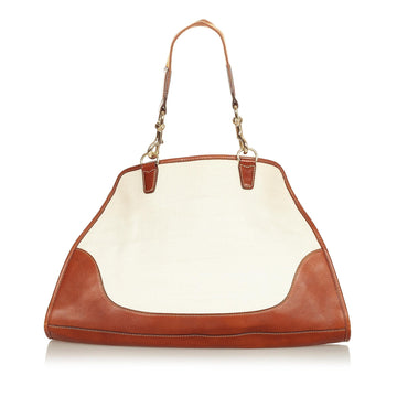 Gucci Horsebit Canvas Tote