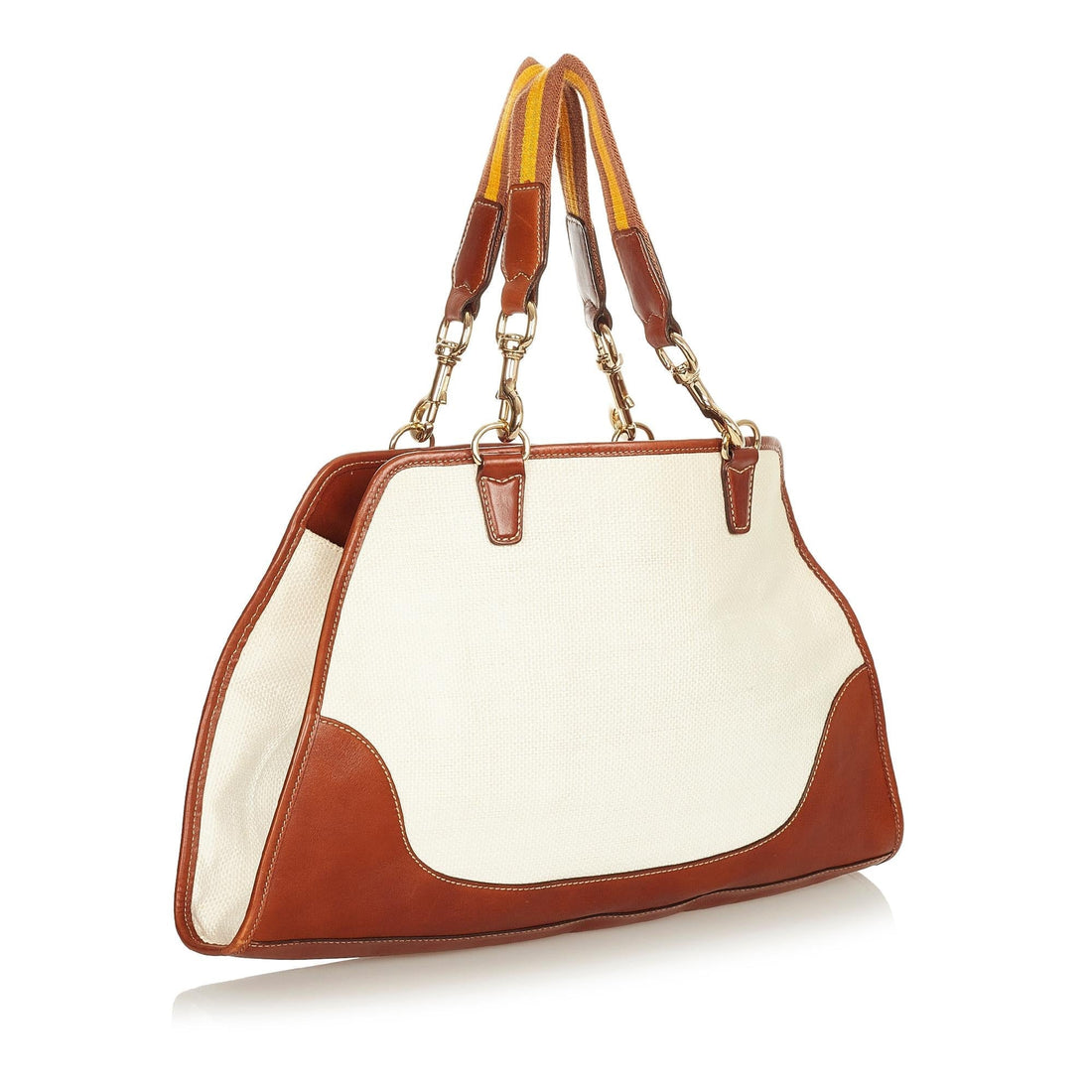 Gucci Horsebit Canvas Tote