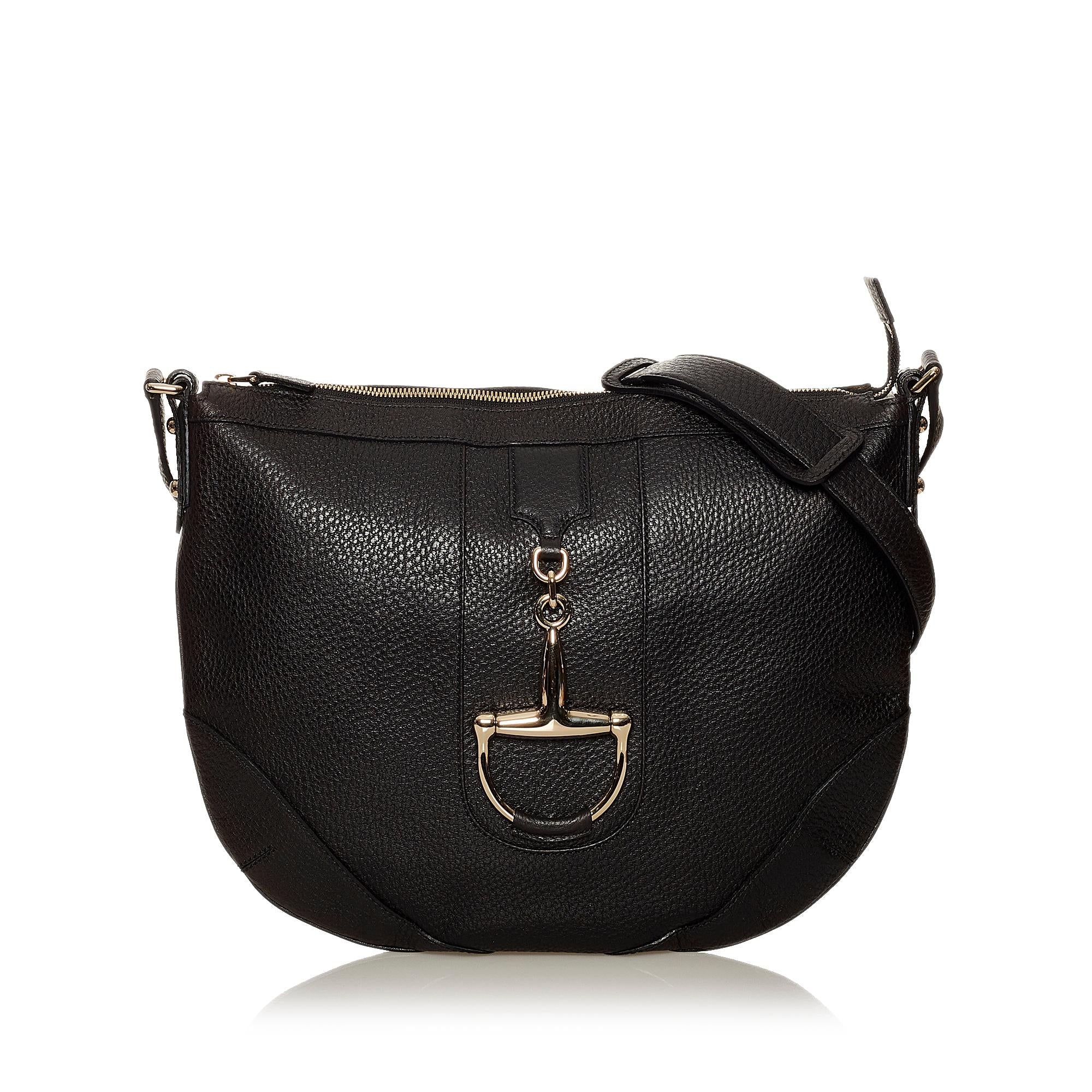 Gucci Horsebit Leather Crossbody