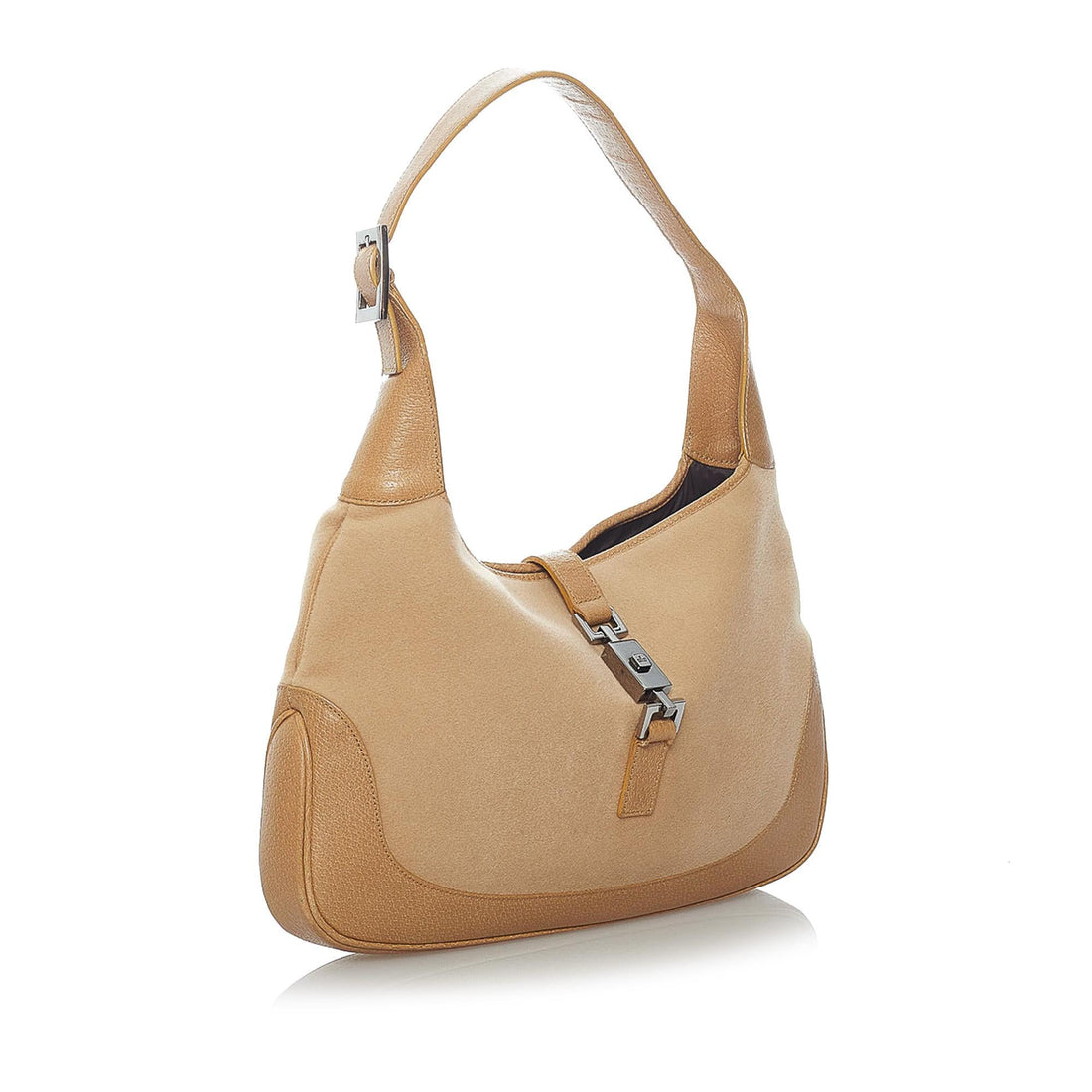 Gucci Jackie Canvas Shoulder Bag