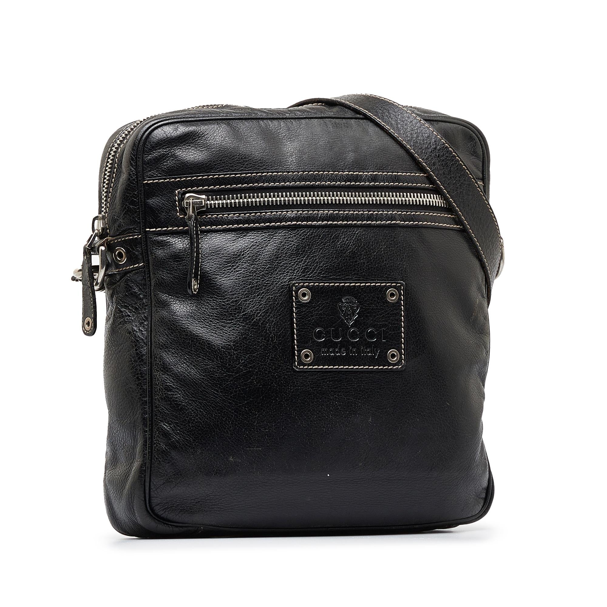 Gucci Leather Crossbody Bag (SHG-qstQVW)