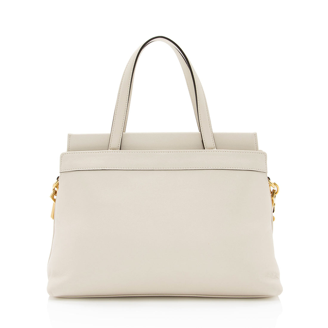 Gucci Calfskin Interlocking G Top Handle Bag (SHF-sjQV4q)