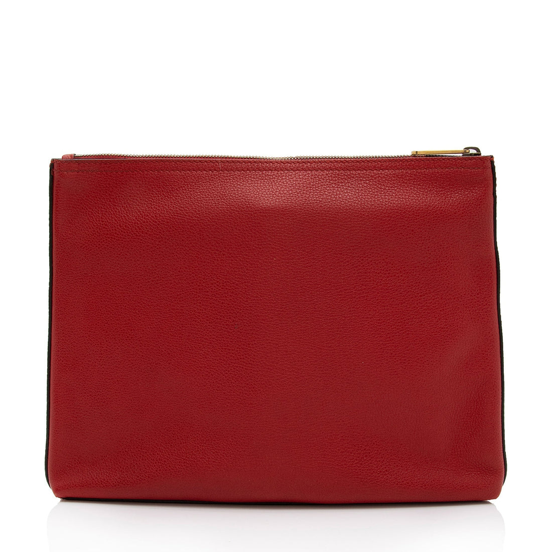 Gucci Leather Logo Zip Pouch (SHF-x1B73m)