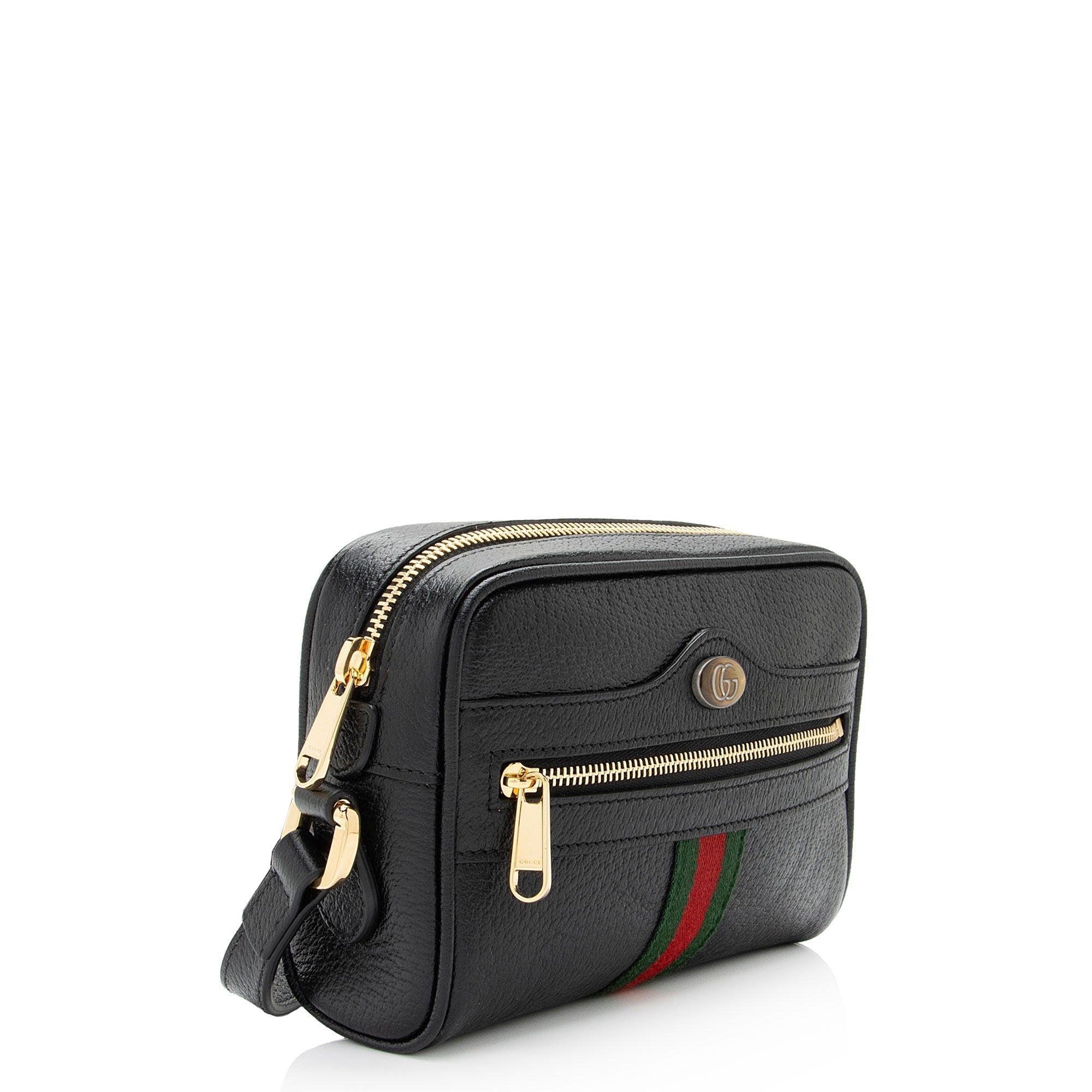 Gucci Leather Ophidia Mini Shoulder Bag (SHF-PYJLIE)