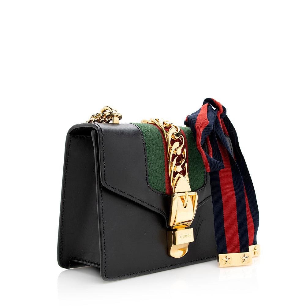 Gucci Leather Sylvie Small Shoulder Bag - FINAL SALE