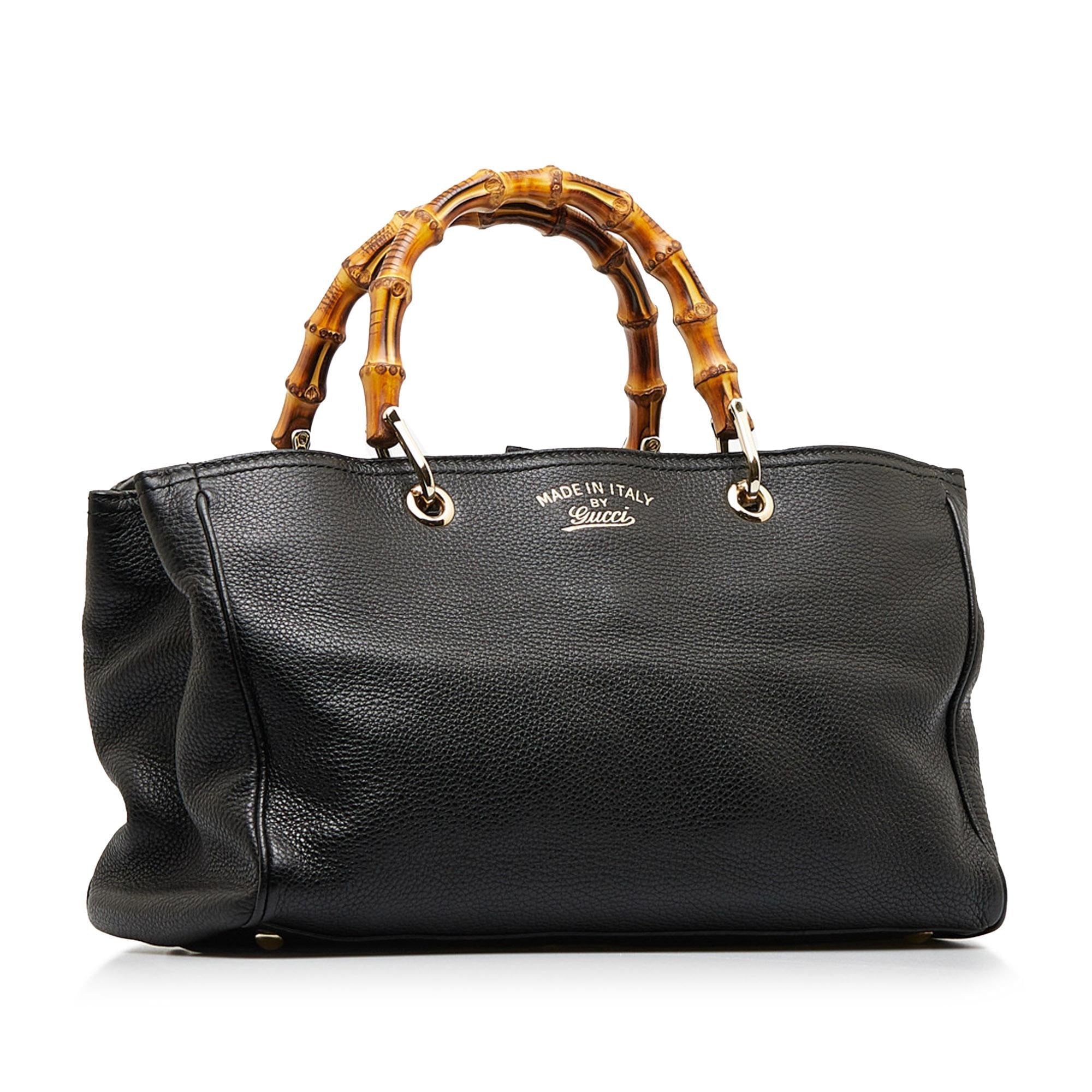 Gucci Medium Bamboo Shopper Satchel (SHG-aX6OHN)