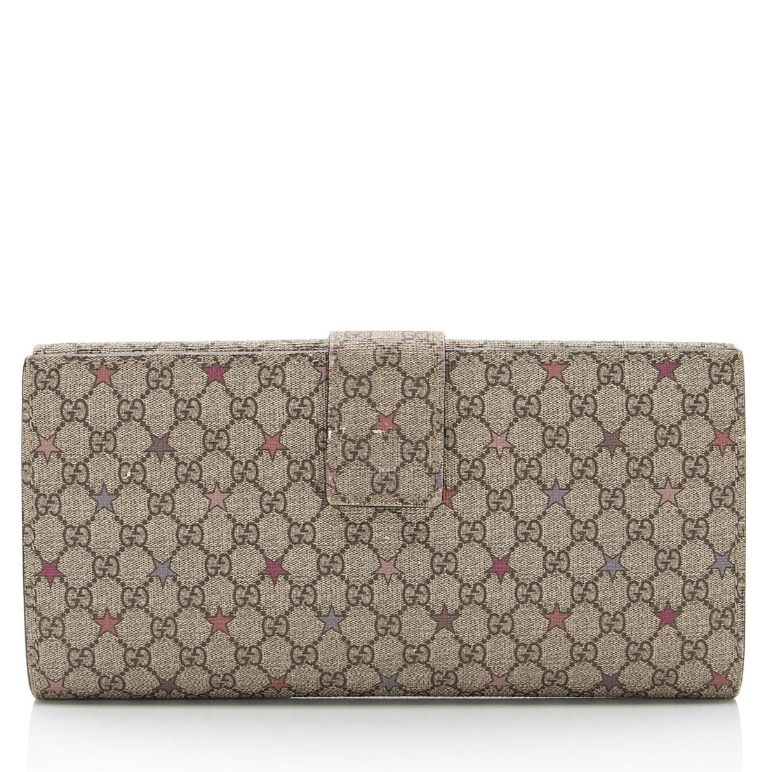 Gucci Micro GG Supreme Stars Continental Wallet (SHF-JX6vJI)