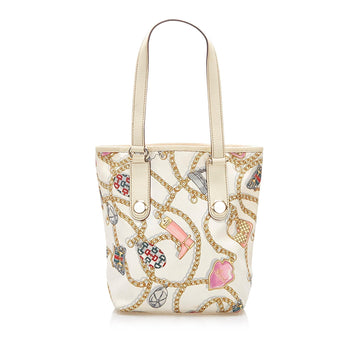 Gucci Printed Charmy Tote (SHG-16600)