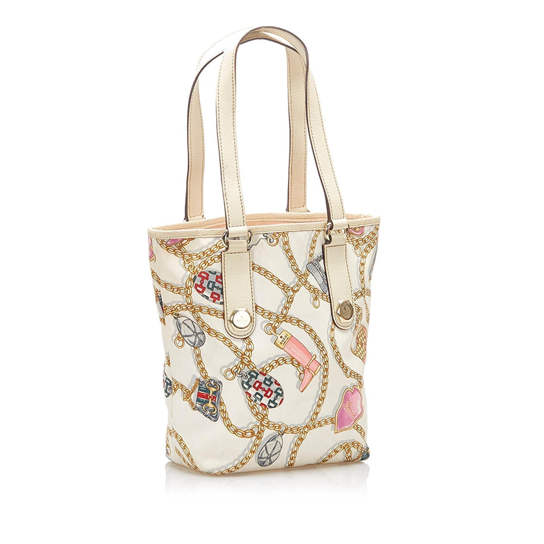 Gucci Printed Charmy Tote (SHG-16600)