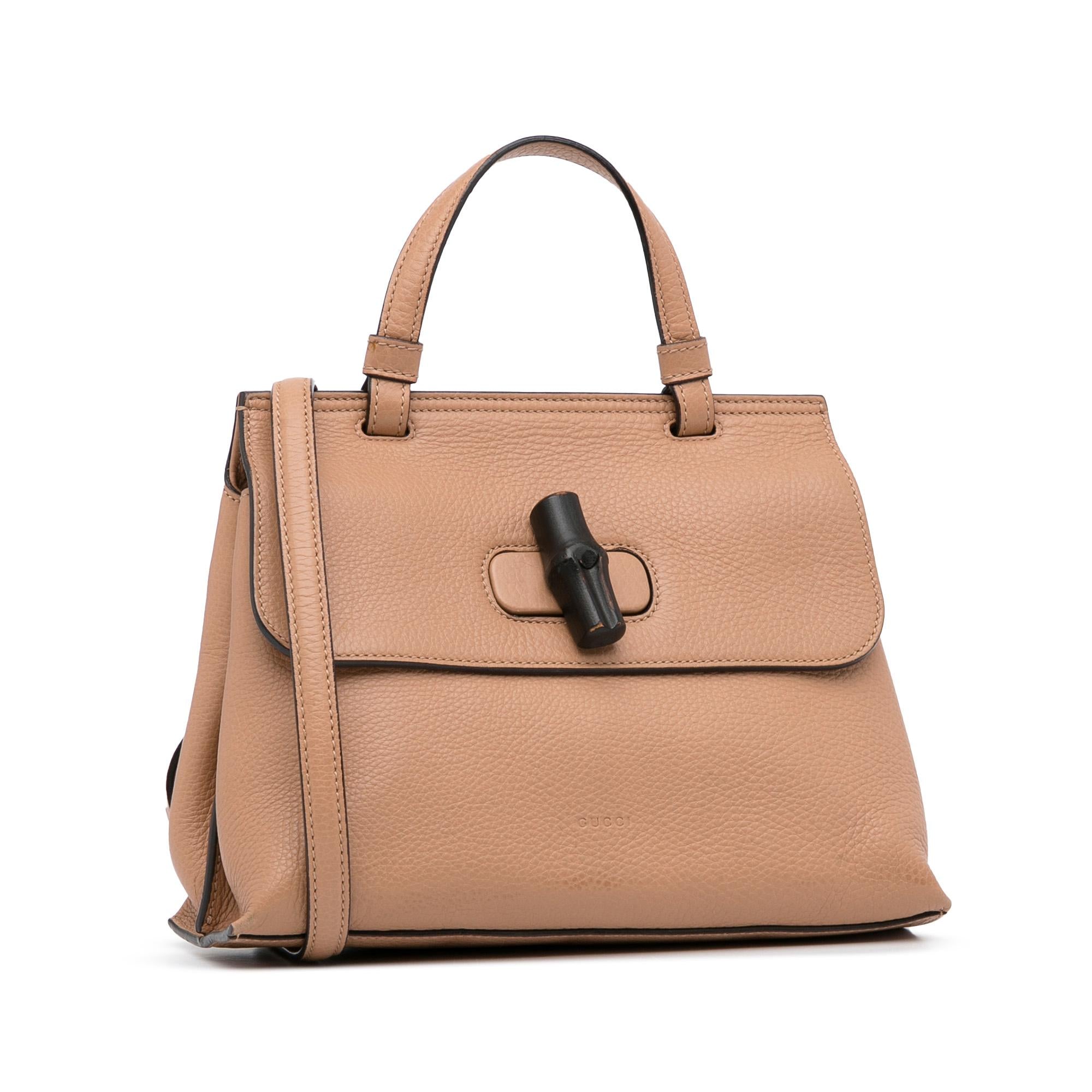Gucci Small Bamboo Daily Satchel (SHG-pqhQVB)