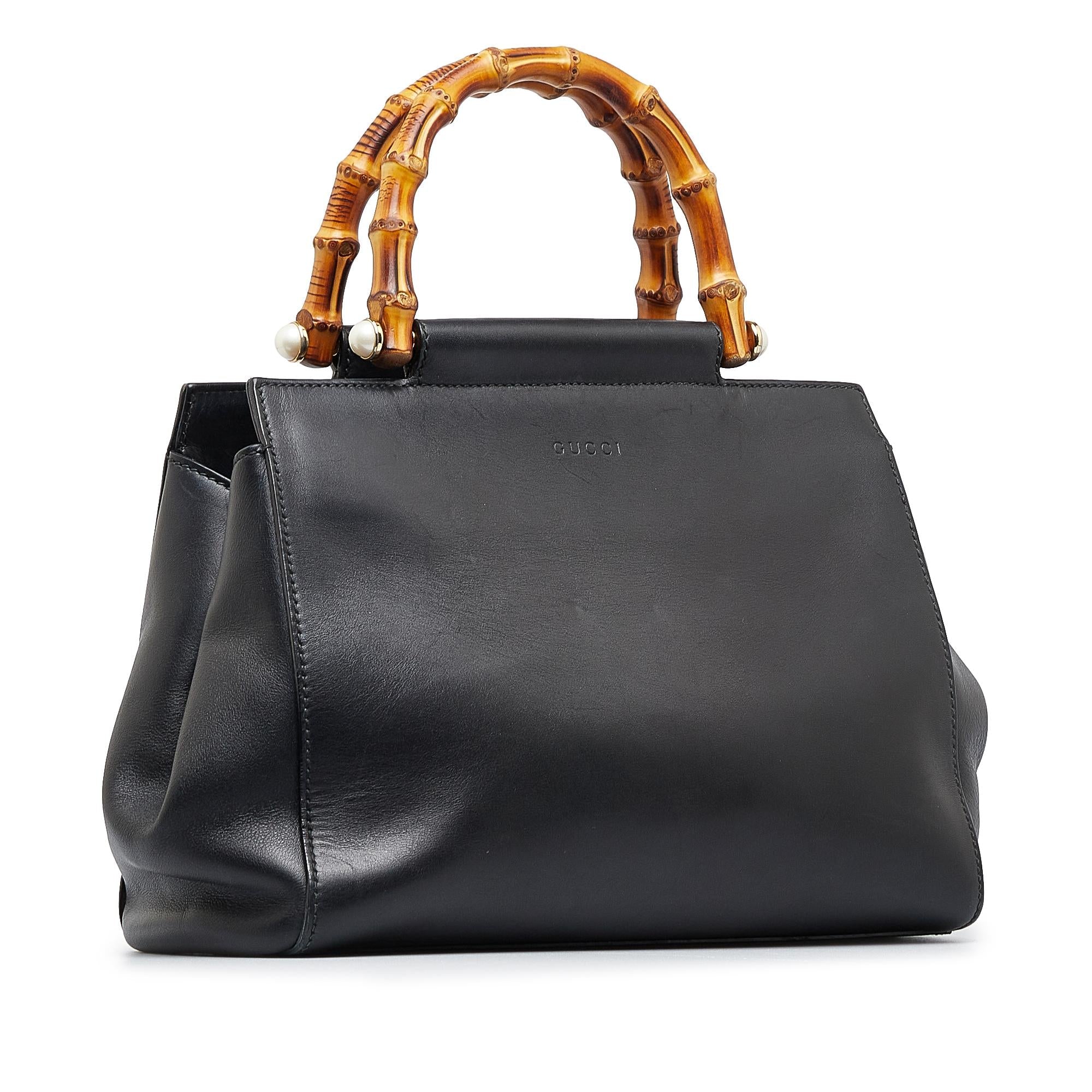 Gucci Small Bamboo Nymphaea (SHG-bhhImn)