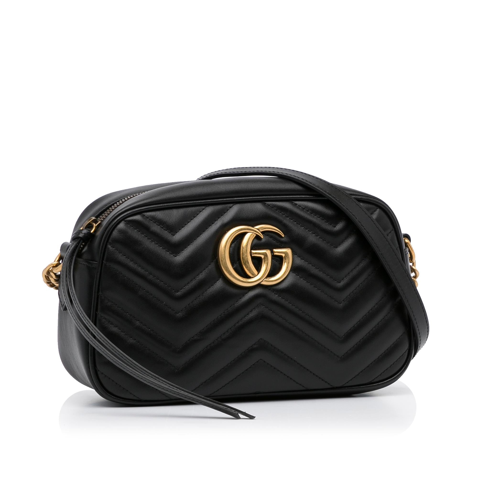 Gucci Small GG Marmont Crossbody Bag (SHG-DfmqKi)