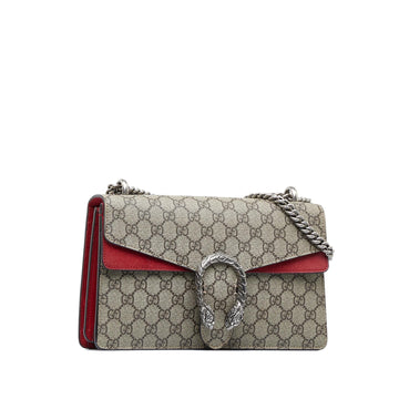 Gucci Small GG Supreme Dionysus Shoulder Bag (SHG-Du65oF)