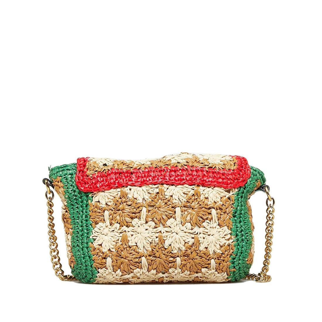 Gucci Small Raffia GG Marmont Crossbody (SHG-aHeBXr)