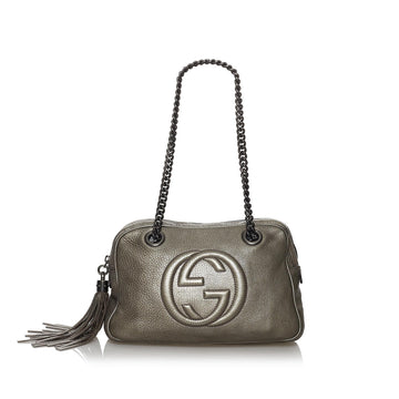 Gucci Soho Chain Leather Shoulder Bag