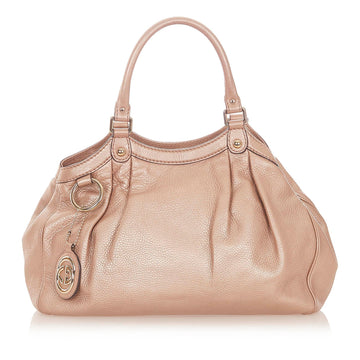 Gucci Sukey Leather Tote Bag (SHG-19815)