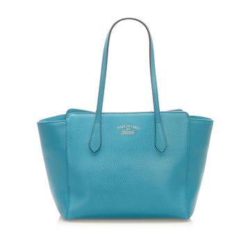 Gucci Swing Leather Tote Bag (SHG-16842)