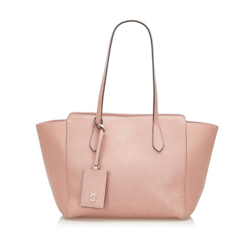 Gucci Swing Leather Tote Bag (SHG-18212)