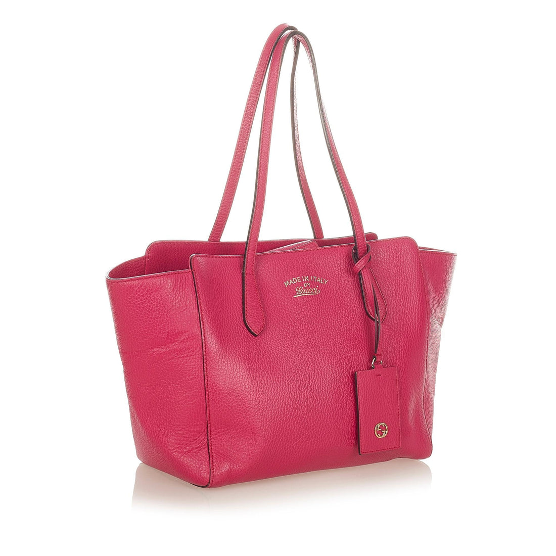 Gucci Swing Leather Tote Bag