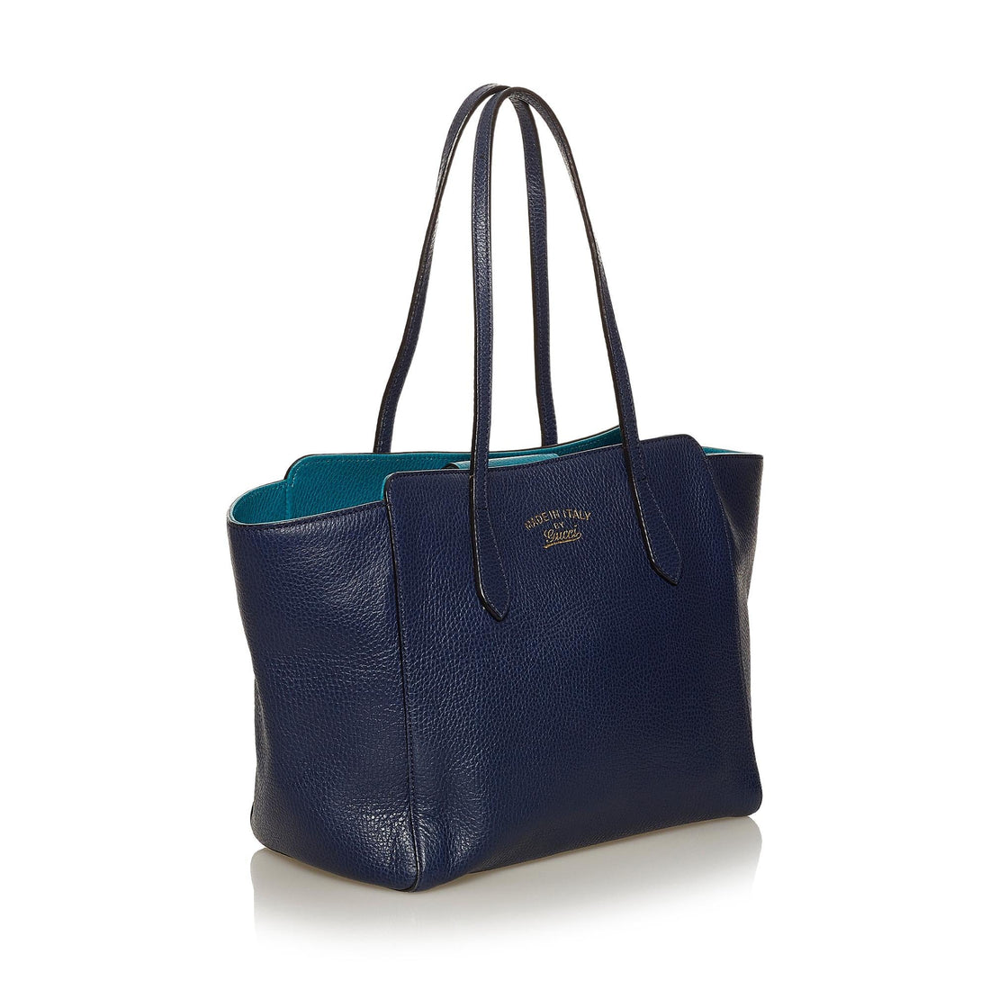 Gucci Swing Leather Tote Bag