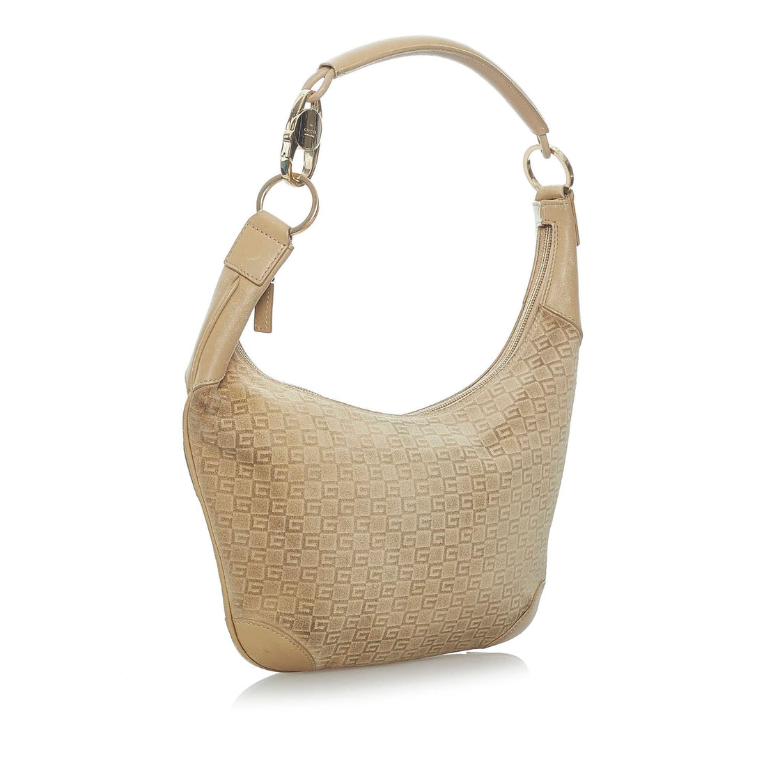 Gucci Vintage Square G Canvas Shoulder Bag