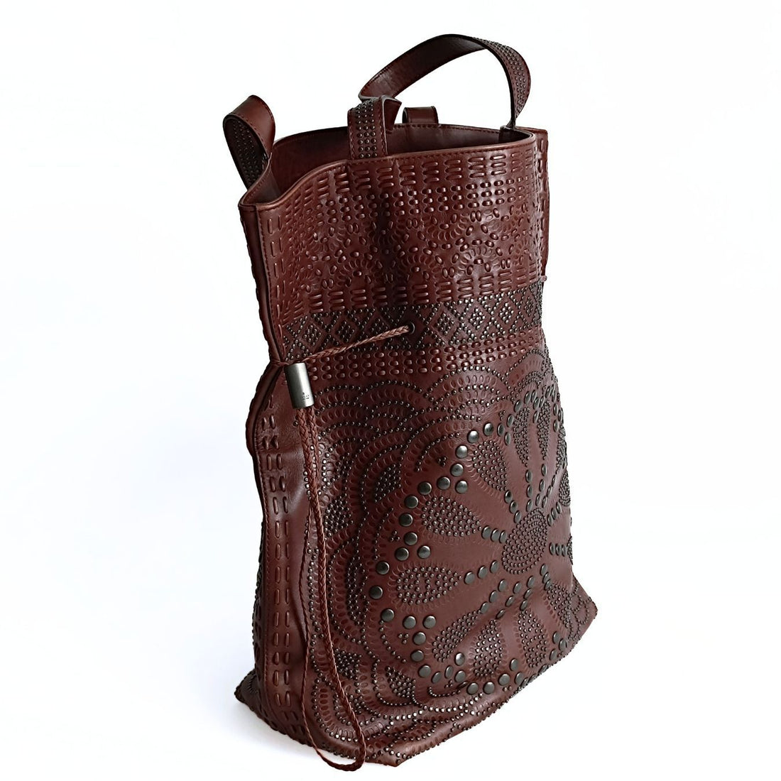 GUCCI Gucci Gucci Shopper shoulder bag with studs Limited Edition