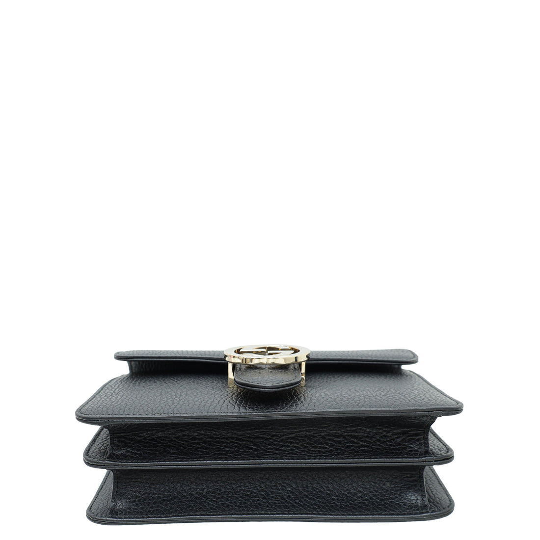 Gucci Black Small Interlocking G Shoulder Bag