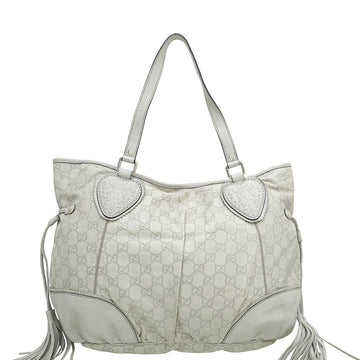 Gucci Off White GG Tribeca Tote Large Bag