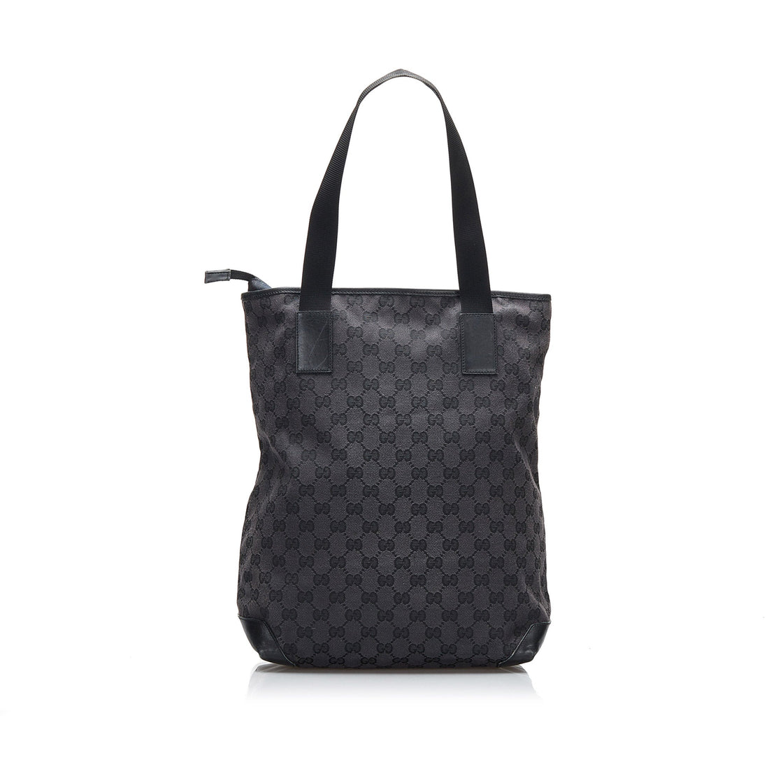Gucci Tote Bag Black GG Canvas