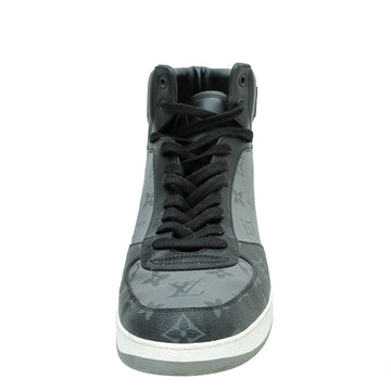 Louis Vuitton Monogram Graphite Rivoli Trainer Boot 10