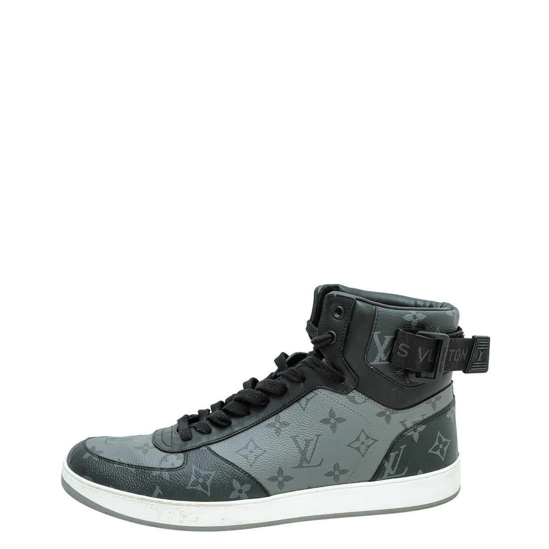 Louis Vuitton Monogram Graphite Rivoli Trainer Boot 10