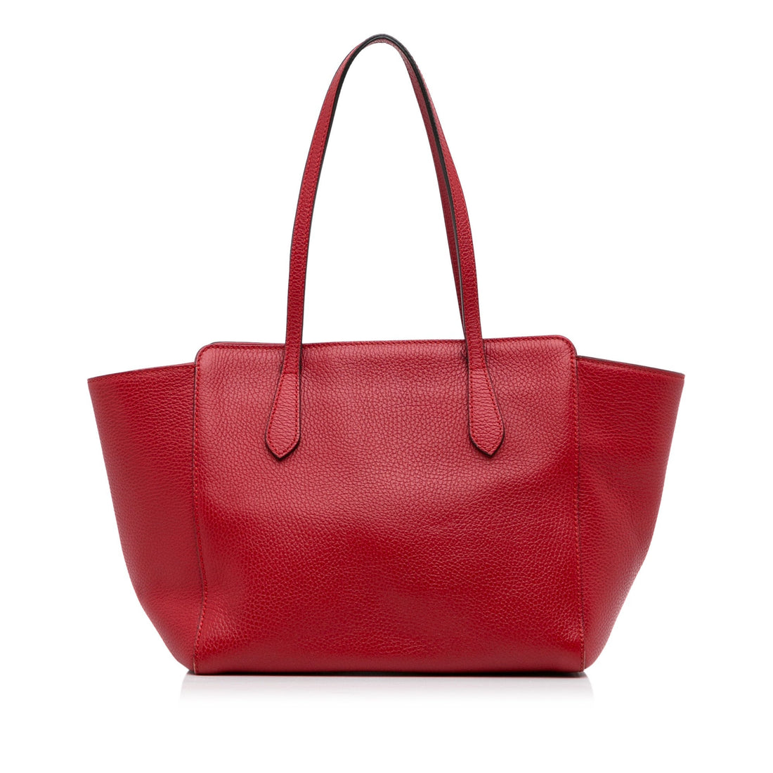 Red Gucci Medium Swing Tote Bag