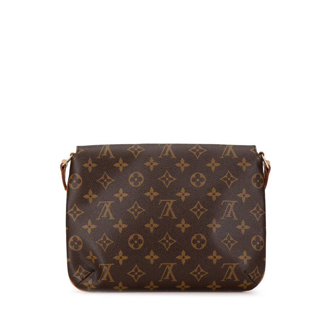 Brown Louis Vuitton Monogram Musette Tango Short Strap Shoulder Bag