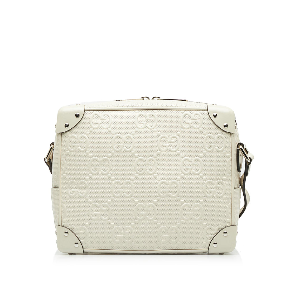 GUCCI GG Embossed Perforated Square Bag