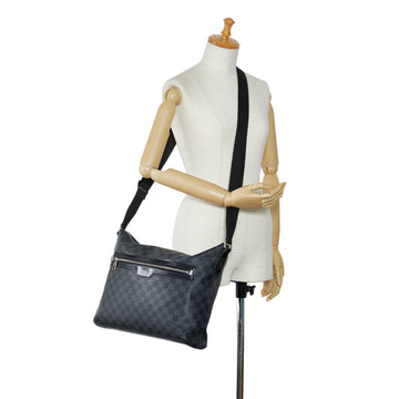 Black Louis Vuitton Damier Graphite Mick MM Crossbody Bag