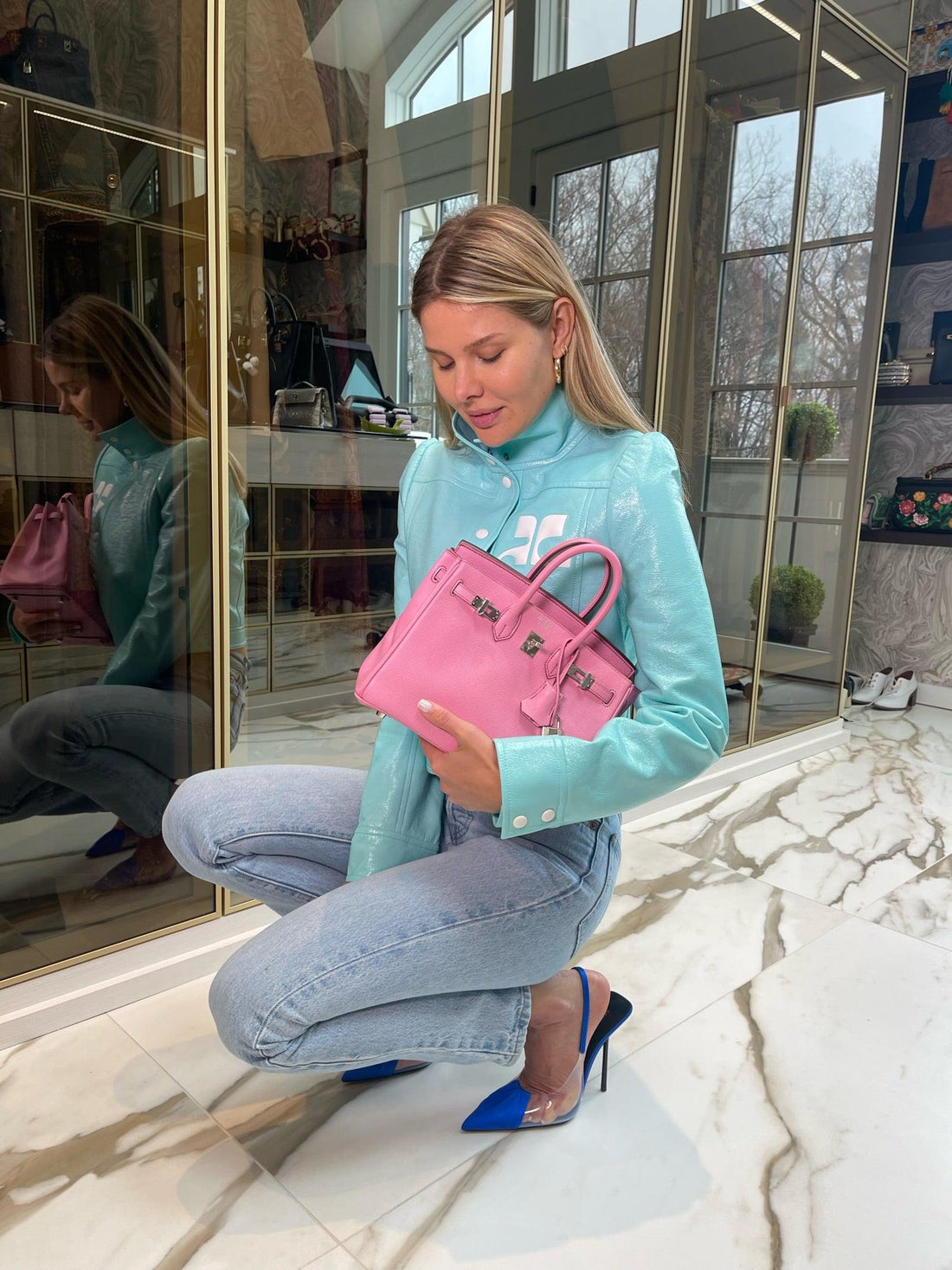 Hermès Birkin 25 HSS Bubblegum Pink 5P Epsom with Palladium Hardware