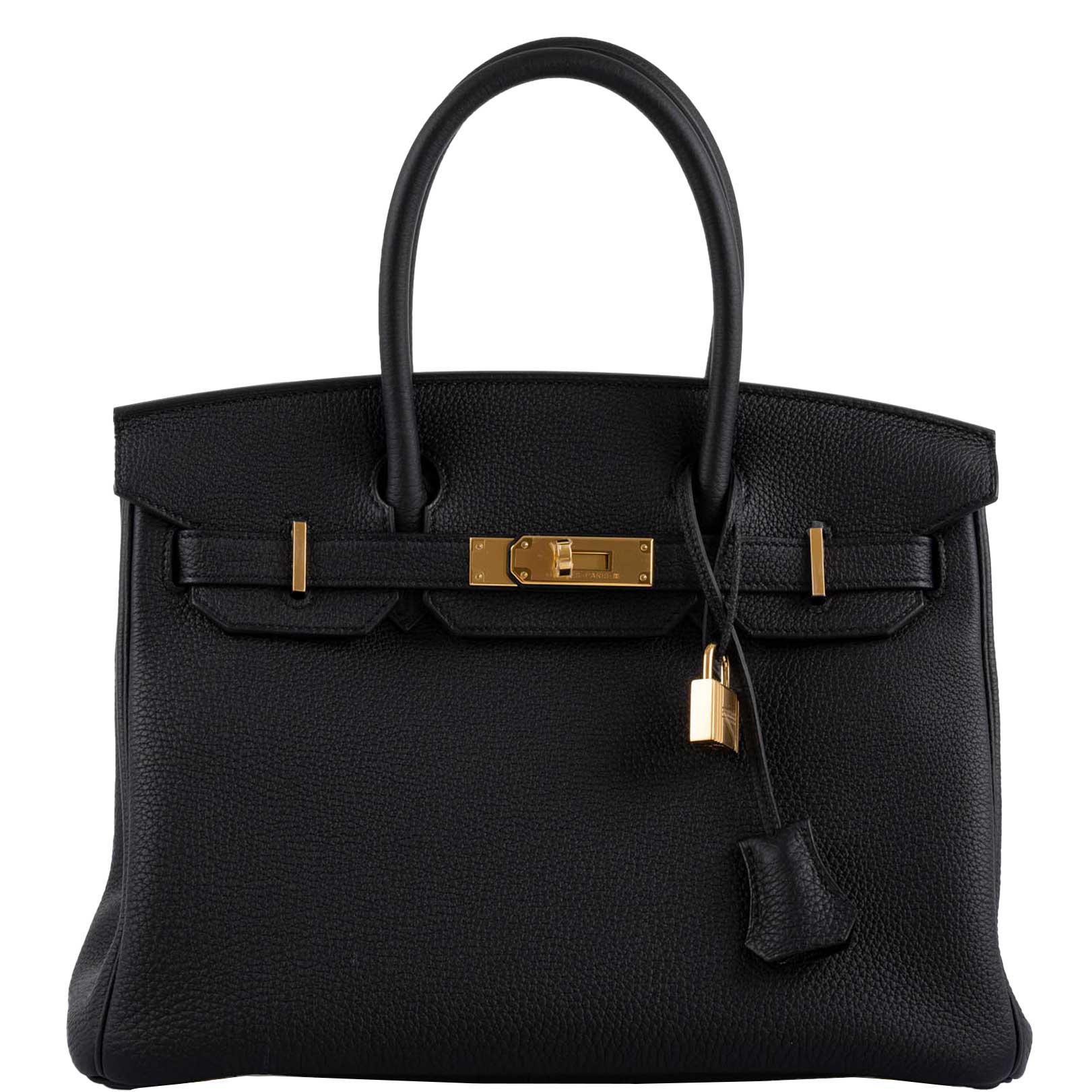 Hermès Birkin 30 Black Togo Gold Hardware - 2021, Z