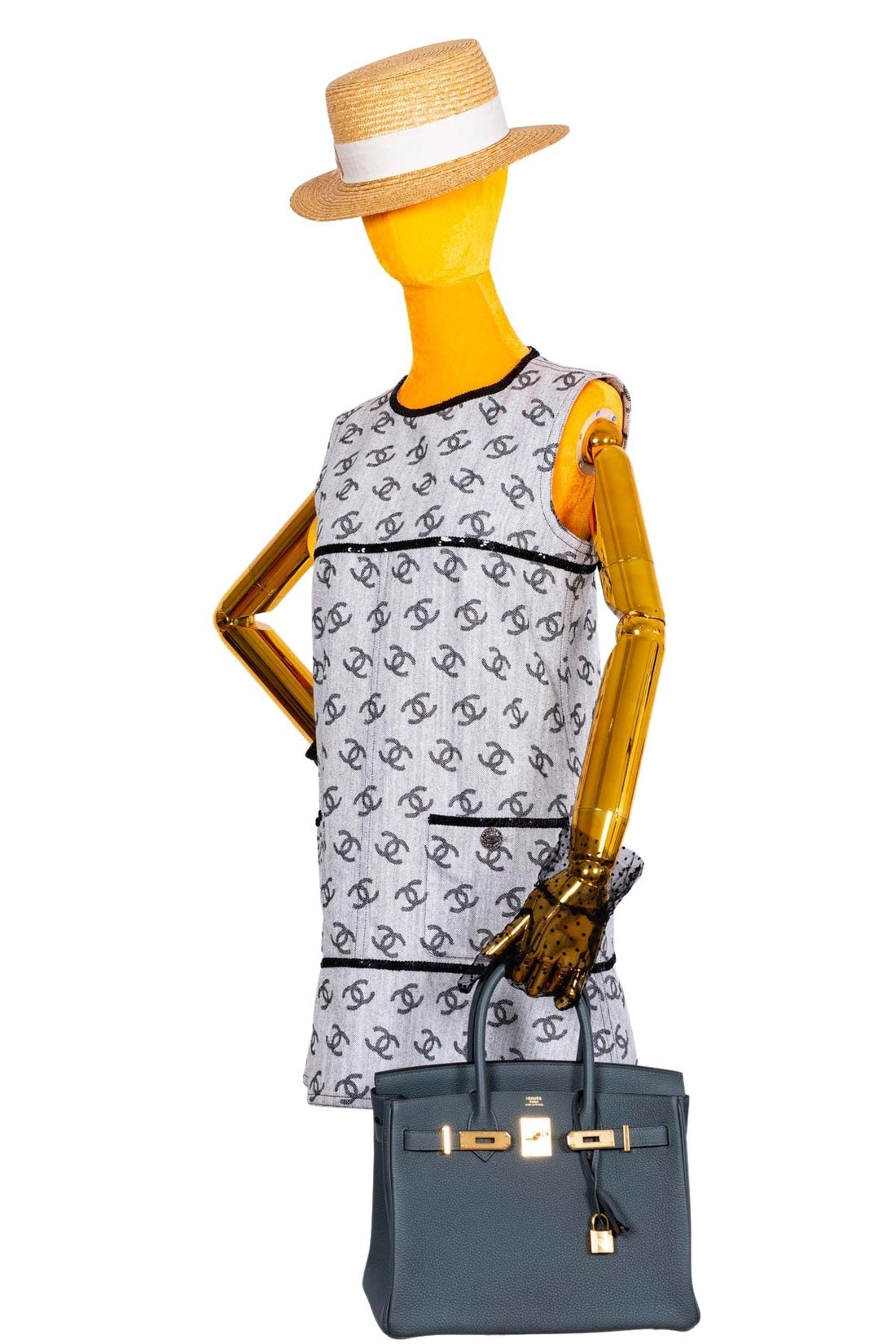 Hermès Birkin 30 Blue Orage Togo Gold Hardware