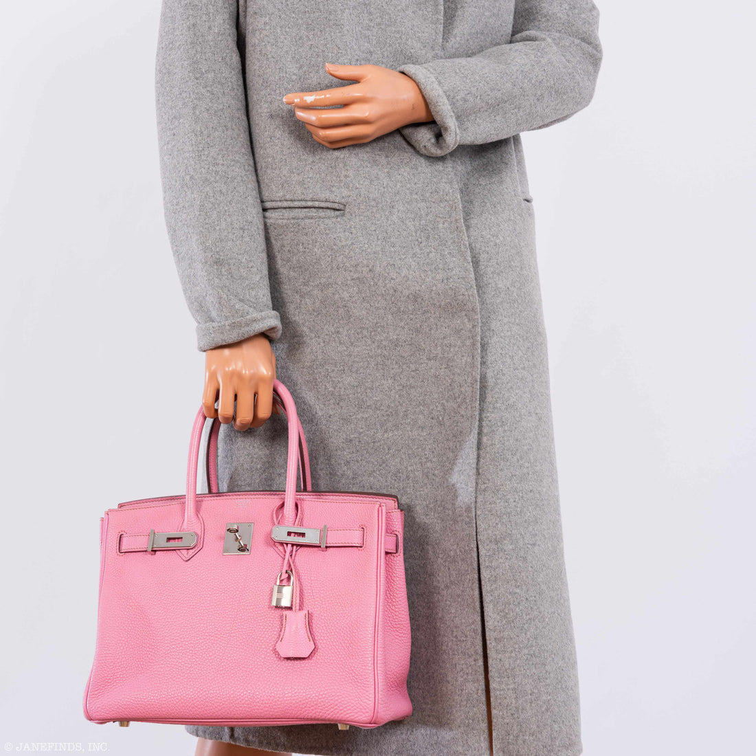 Hermès Birkin 30 Bubblegum 5P Pink Togo Palladium Hardware