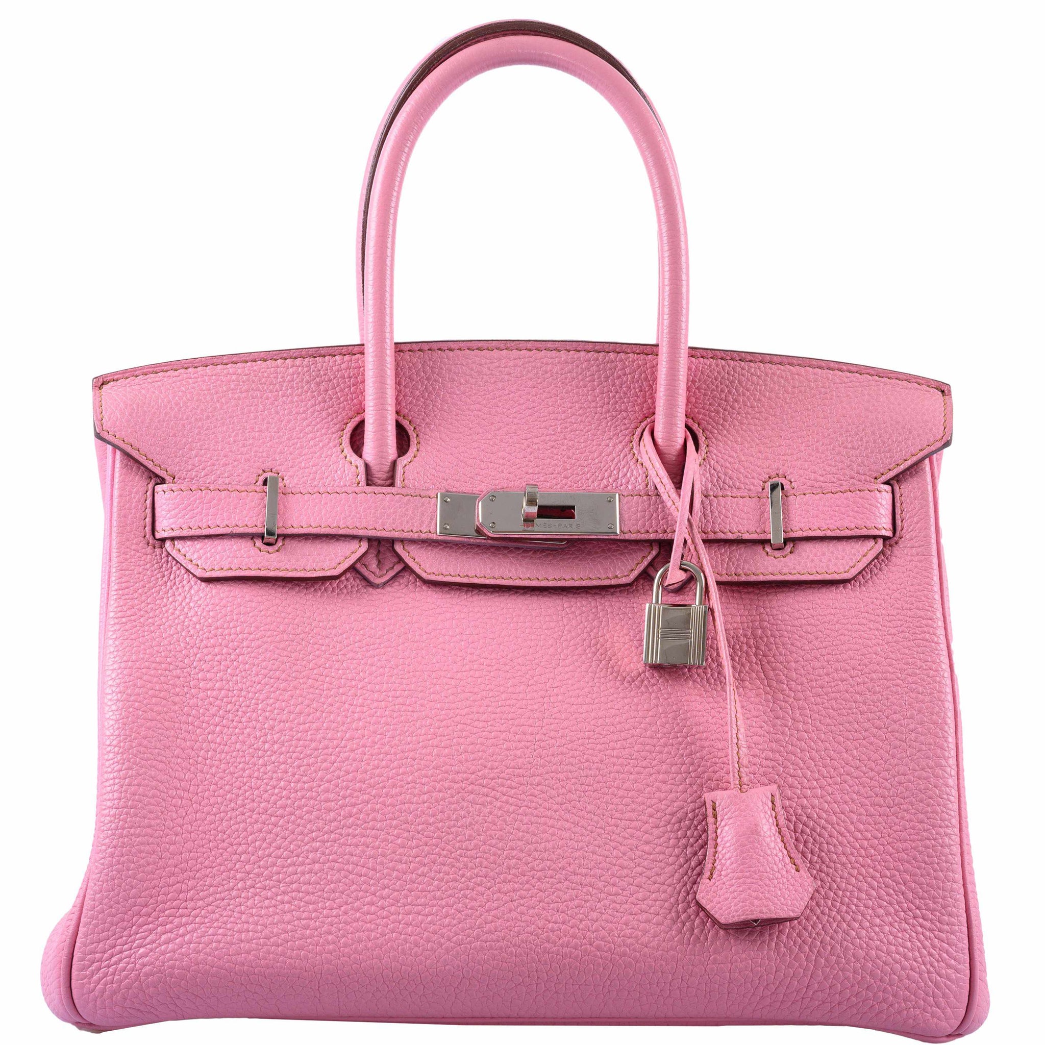 Hermès Birkin 30 Bubblegum 5P Pink Togo Palladium Hardware
