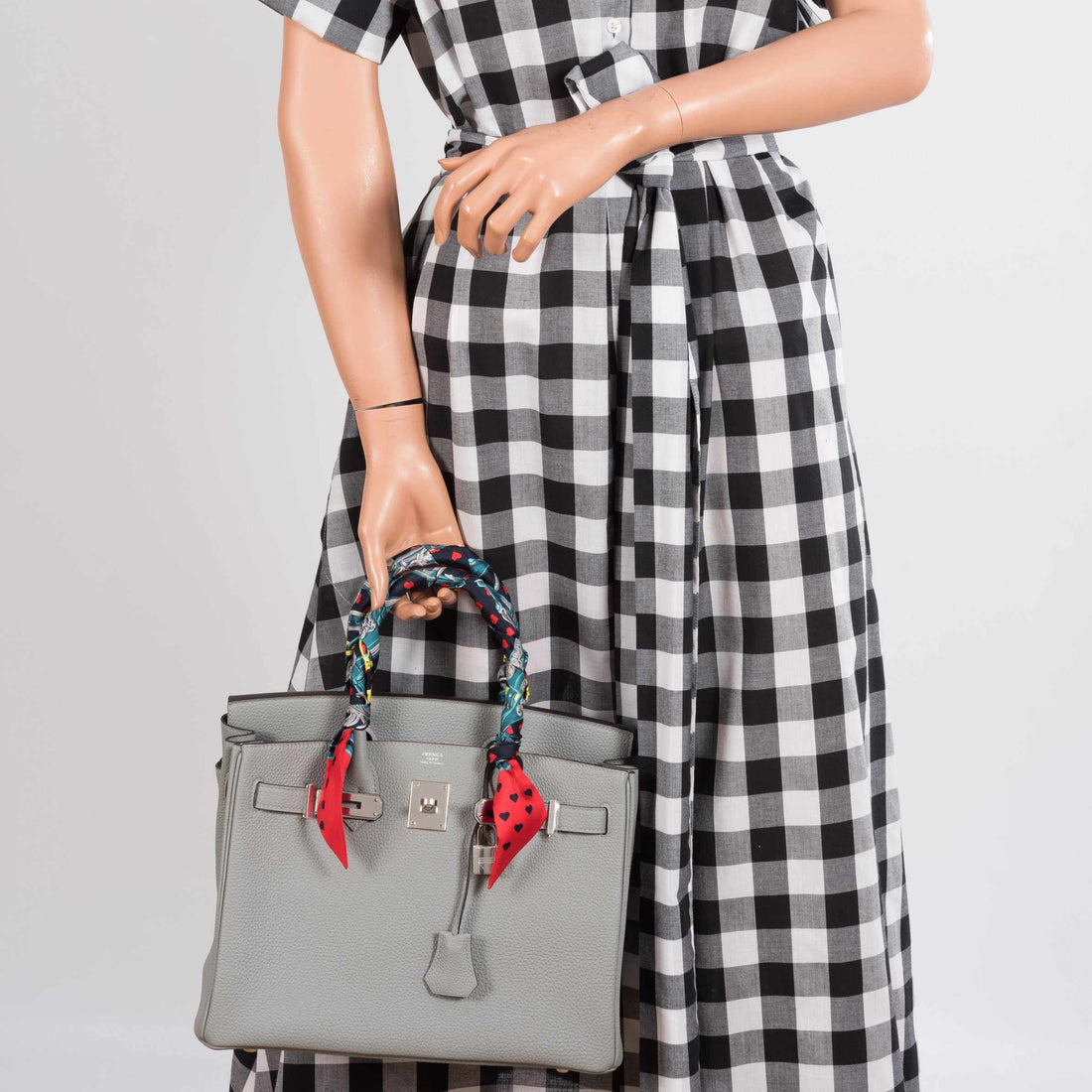 Hermès Birkin 30 Gris Mouette Gray Togo Palladium Hardware