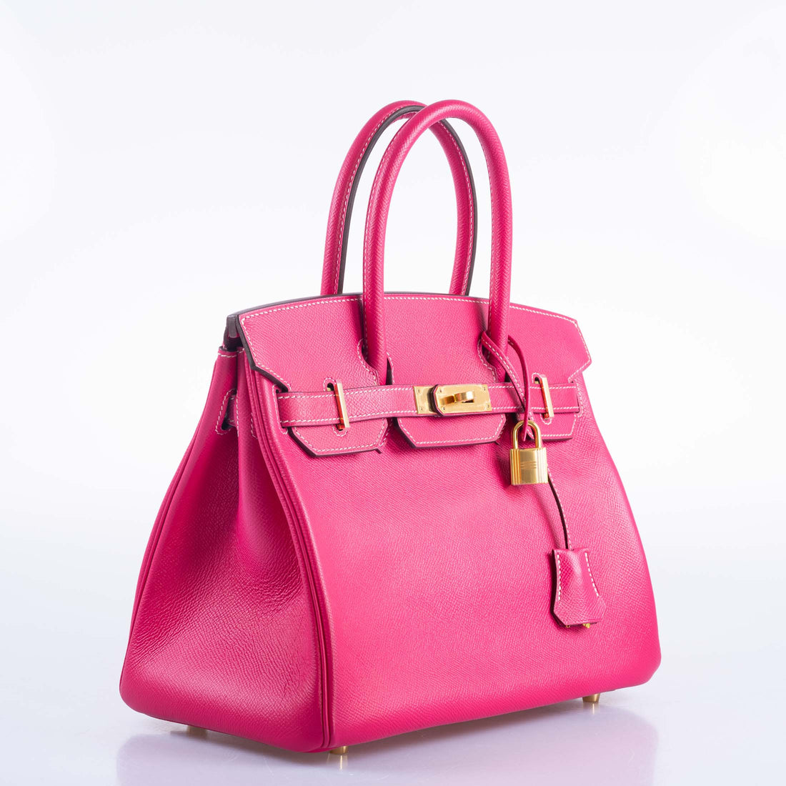 Hermès Birkin 30 Rose Tyrien Epsom Gold Hardware