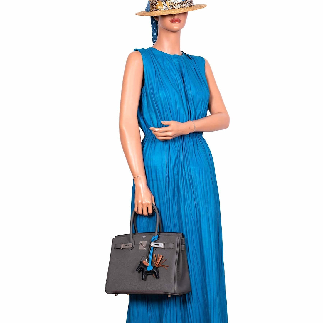 Hermès Birkin 30 Vert Gris Togo with Palladium Hardware - 2020, Y