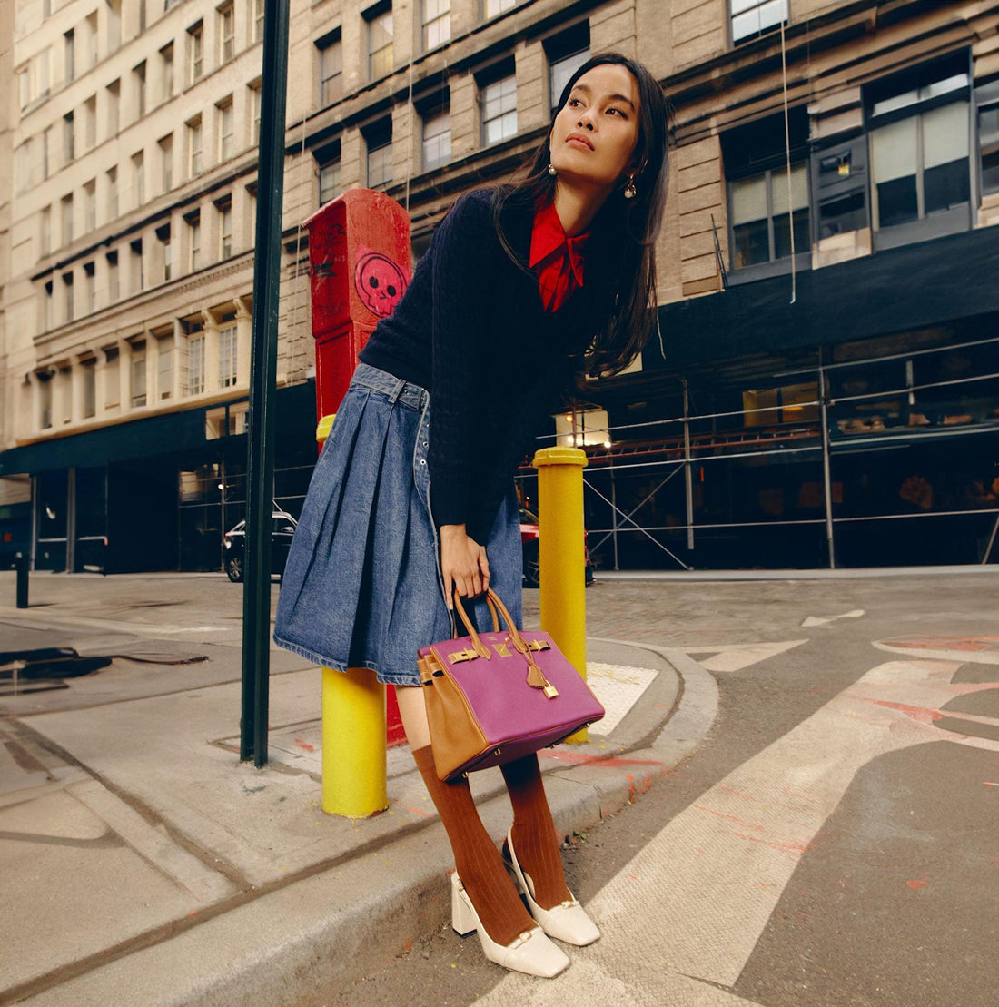 Hermès HSS Birkin 30 Anemone and Gold Togo with Gold Hardware