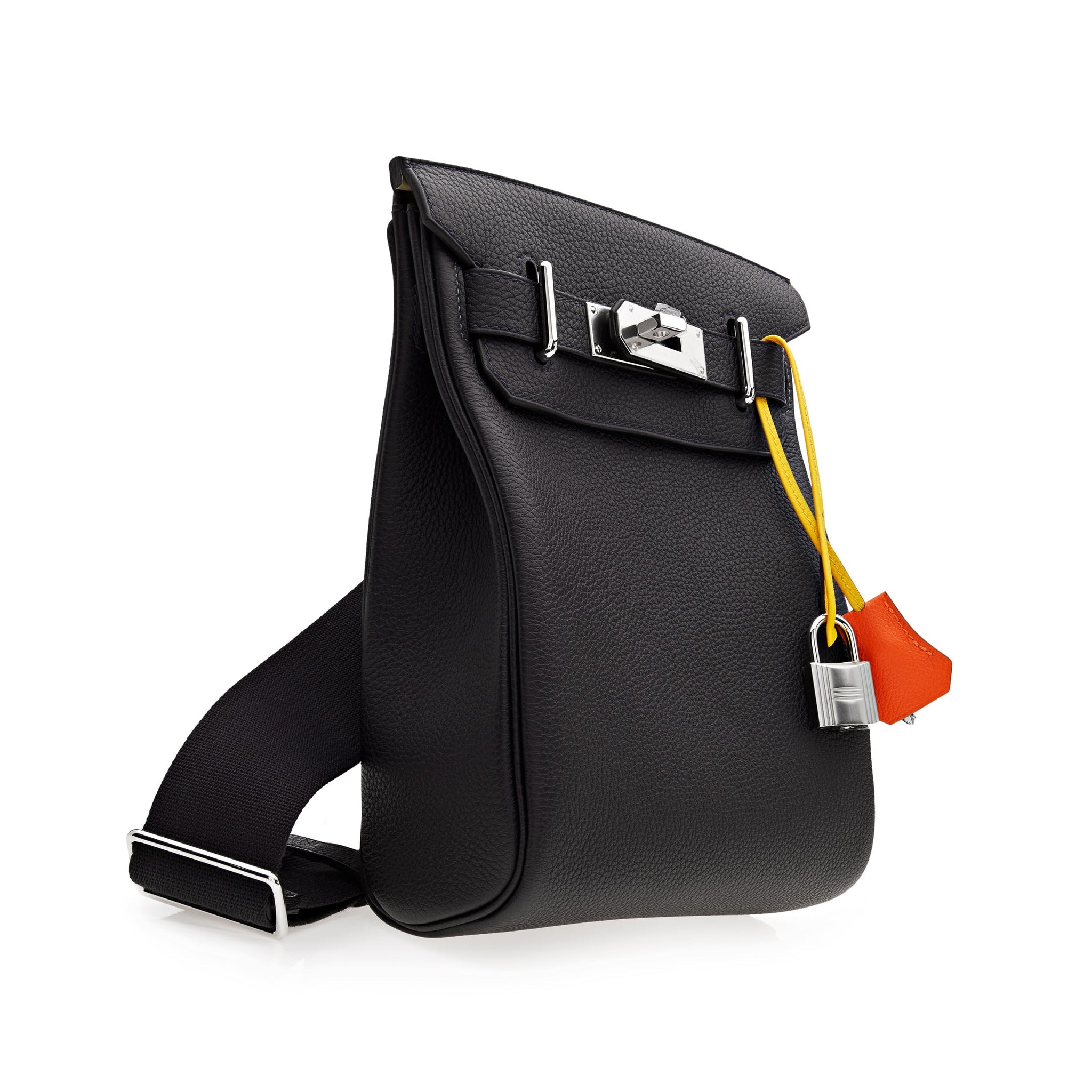 Hermes Hac A Dos PM Multicolor Caban/Jaune Evercolor Calf Togo Backpack